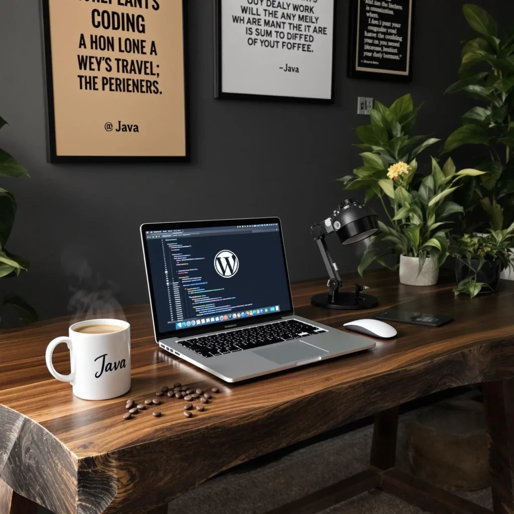 Bureau d'un Développeur WordPress
